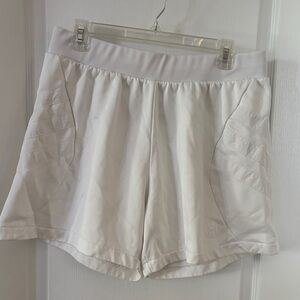 adidas Men's White Athletic Shorts